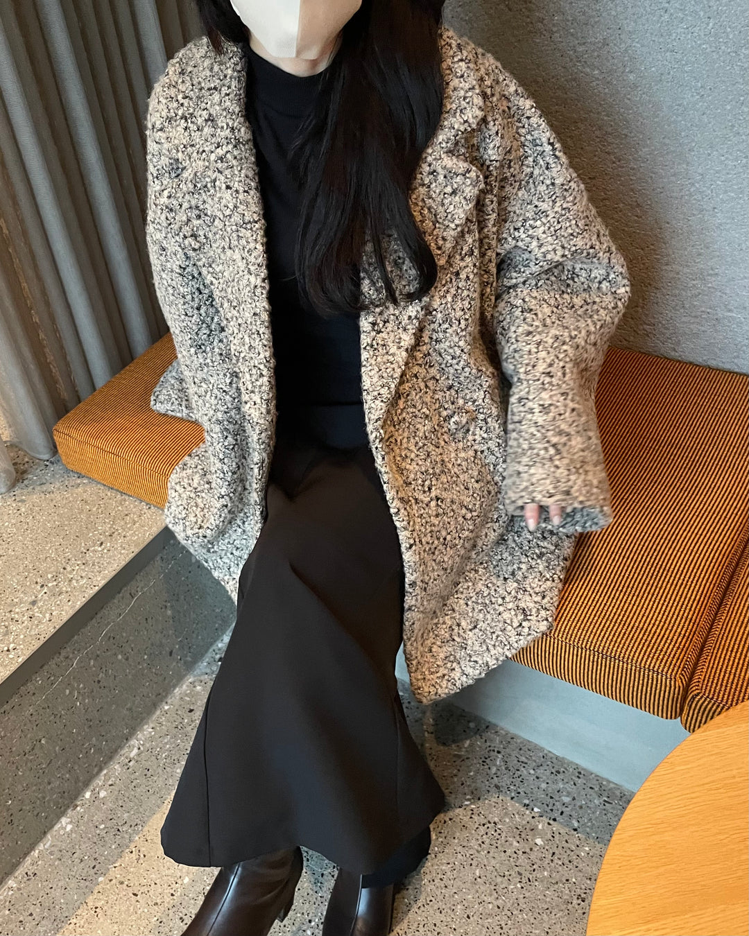 nairo ブークレボリュームショートコート nairo ブークレボリューム nairo ブークレボリュームショートコート nairo ブークレボリューム