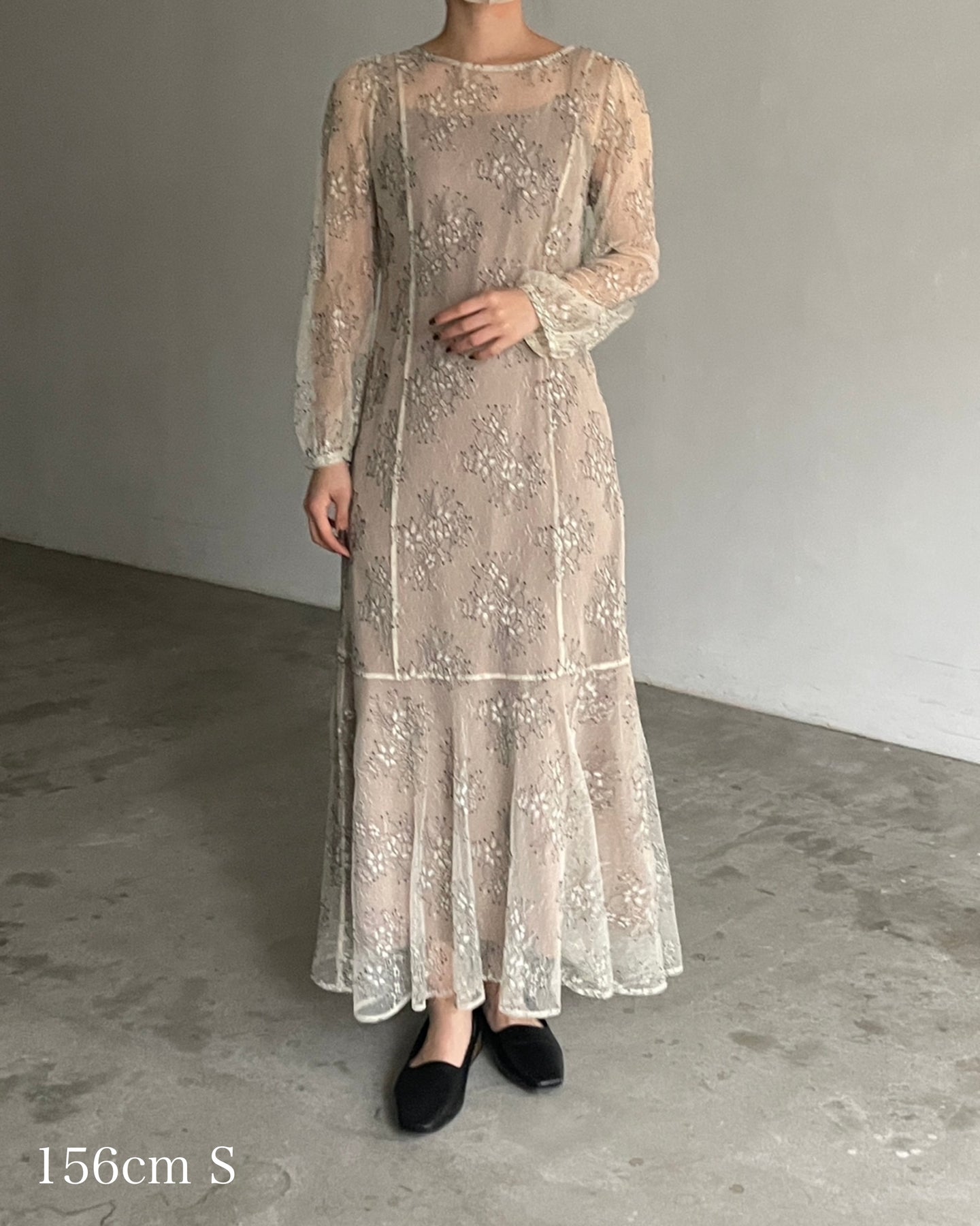 Lady Silhouette Lace Dress – nairo